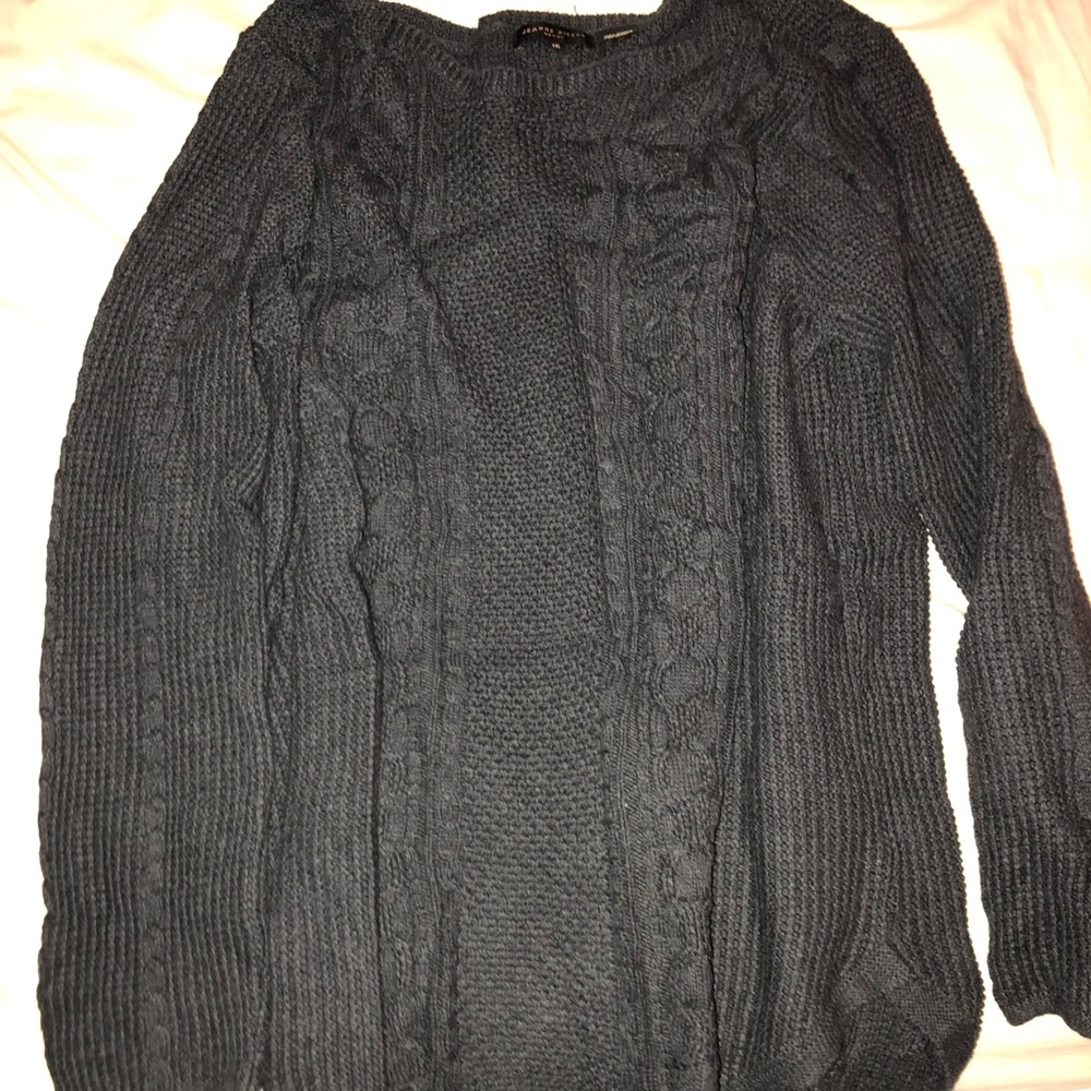 Long Grey Sweater